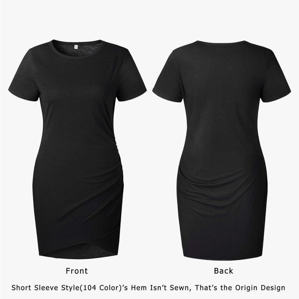 Black bump-friendly Dress - Picture 8 of 9